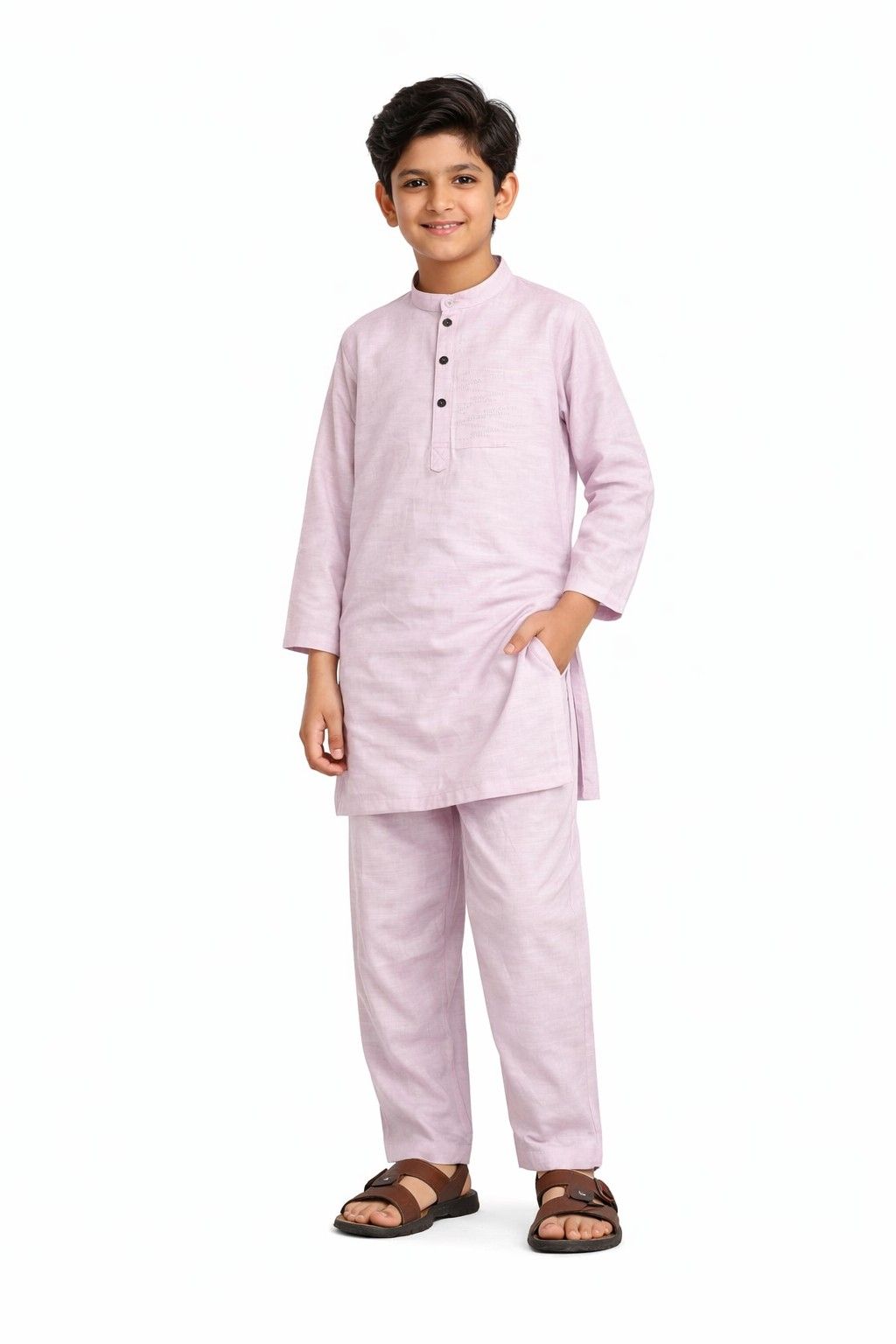 Modern Classic Textured Kurta